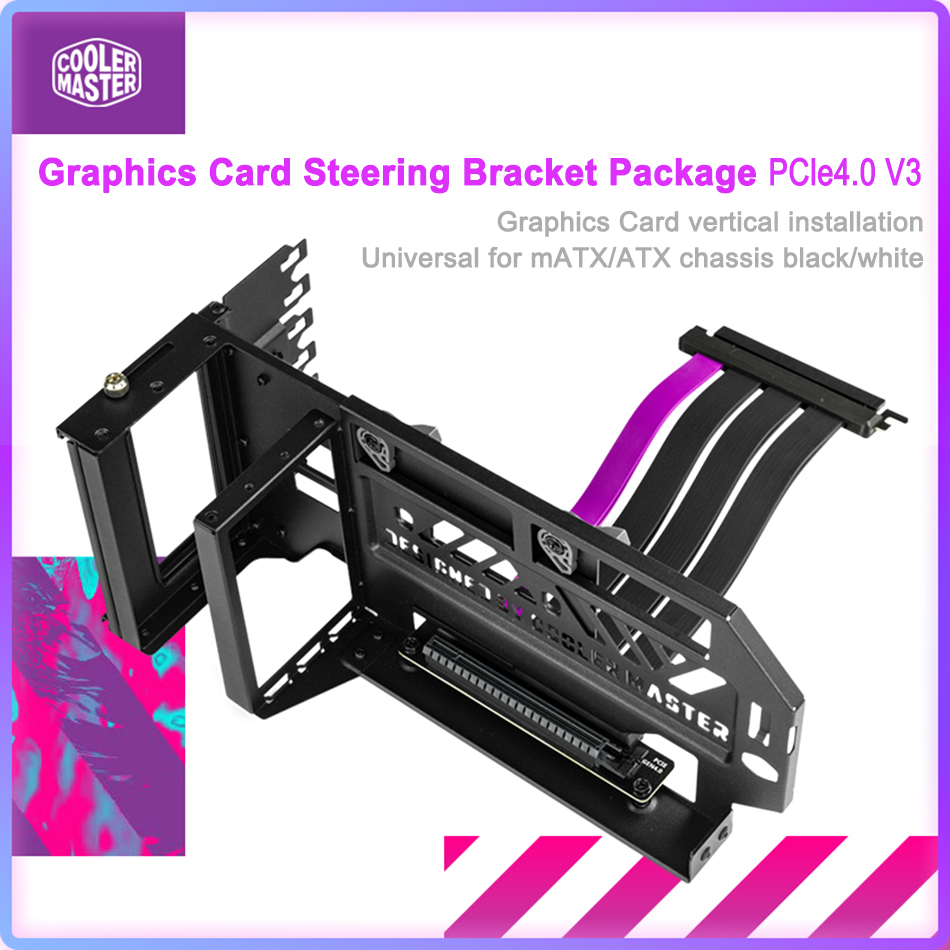 Pcie Riser Cable - Soğutucu ana grafik kartı direksiyon braketi