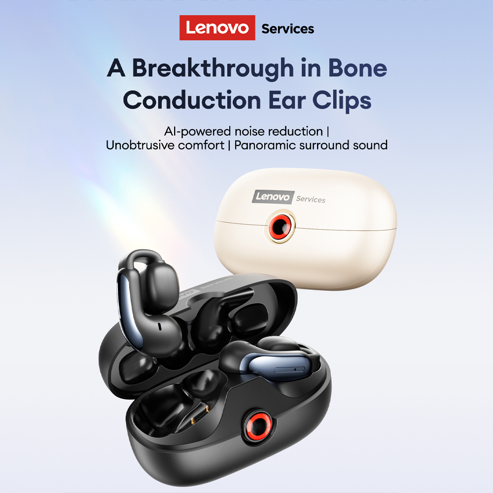 Headset Stand - Lenovo LES-108 Kemik İletimli TWS Kulak