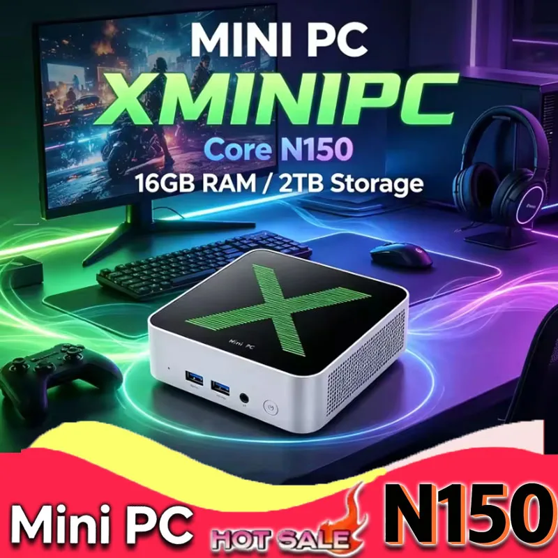 Pc Gaming Editing - X Mini PC Core N150 Win11｜32GB