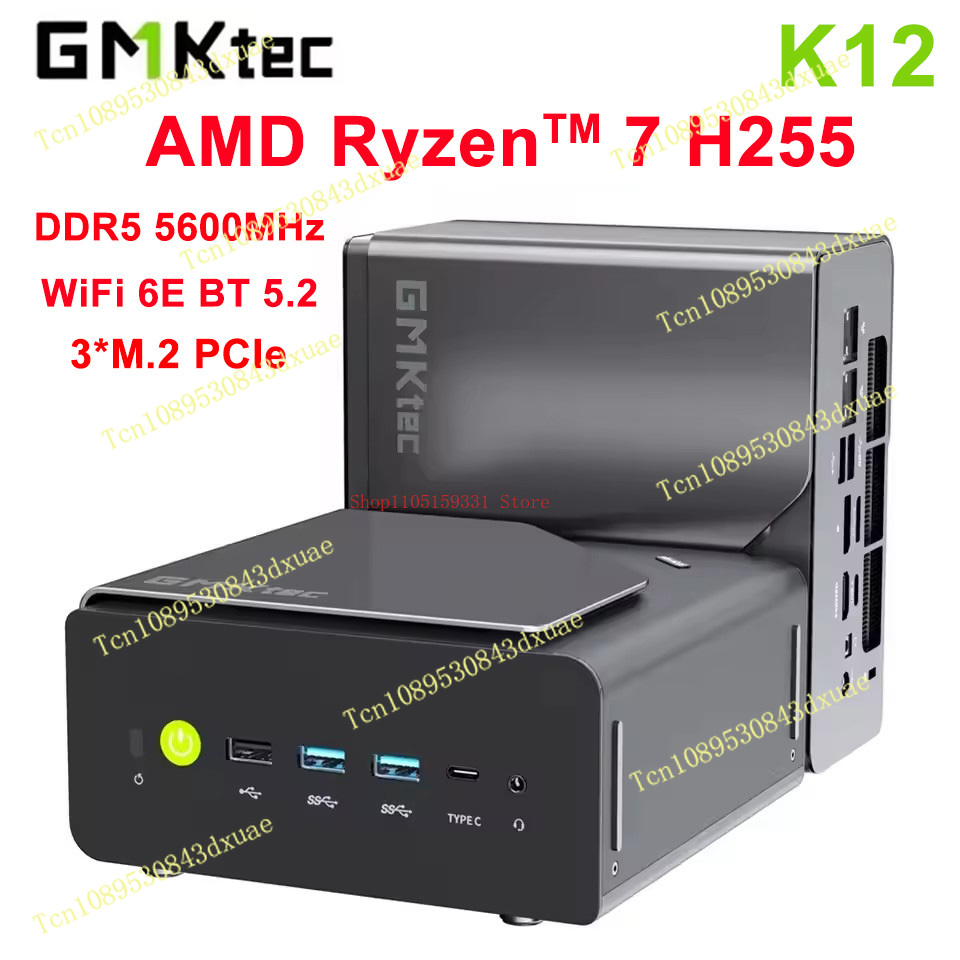 Pc Gaming Ryzen - GMKtec NcuBox K12 MİNİ BİLGİSAYAR Ryzen