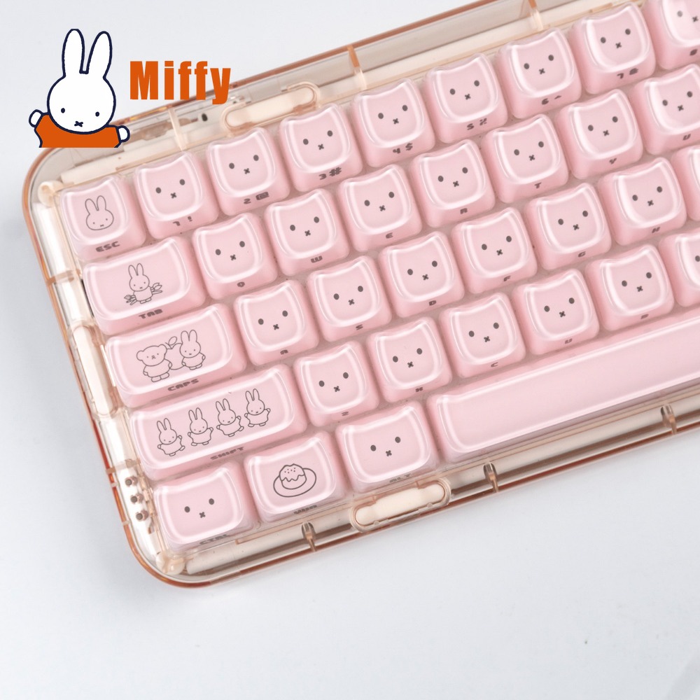Kawaii Miffy Keycaps Sevimli T - Pc Gaming Essentials incelemesi ve fiyatı