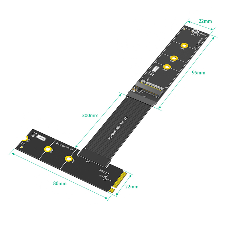 30 CM M.2 NVME 4.0 Uzatma Kabl - Pcie Riser Cable incelemesi ve fiyatı