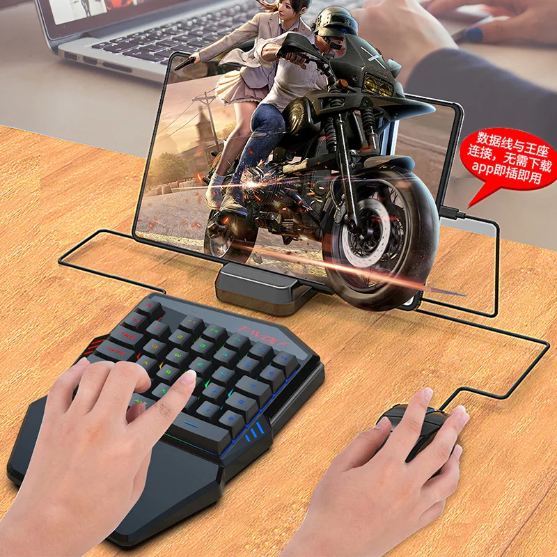 T-WOLF TF900 tek elle klavye t - Pc Gaming Games incelemesi ve fiyatı
