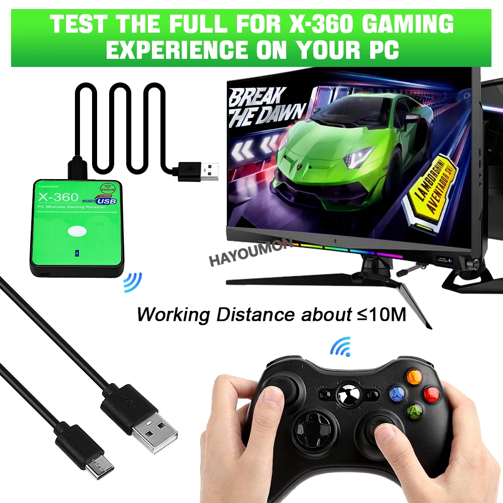 XBOX 360 PC Adaptörü için Yeni - Pc Gaming Games incelemesi ve fiyatı