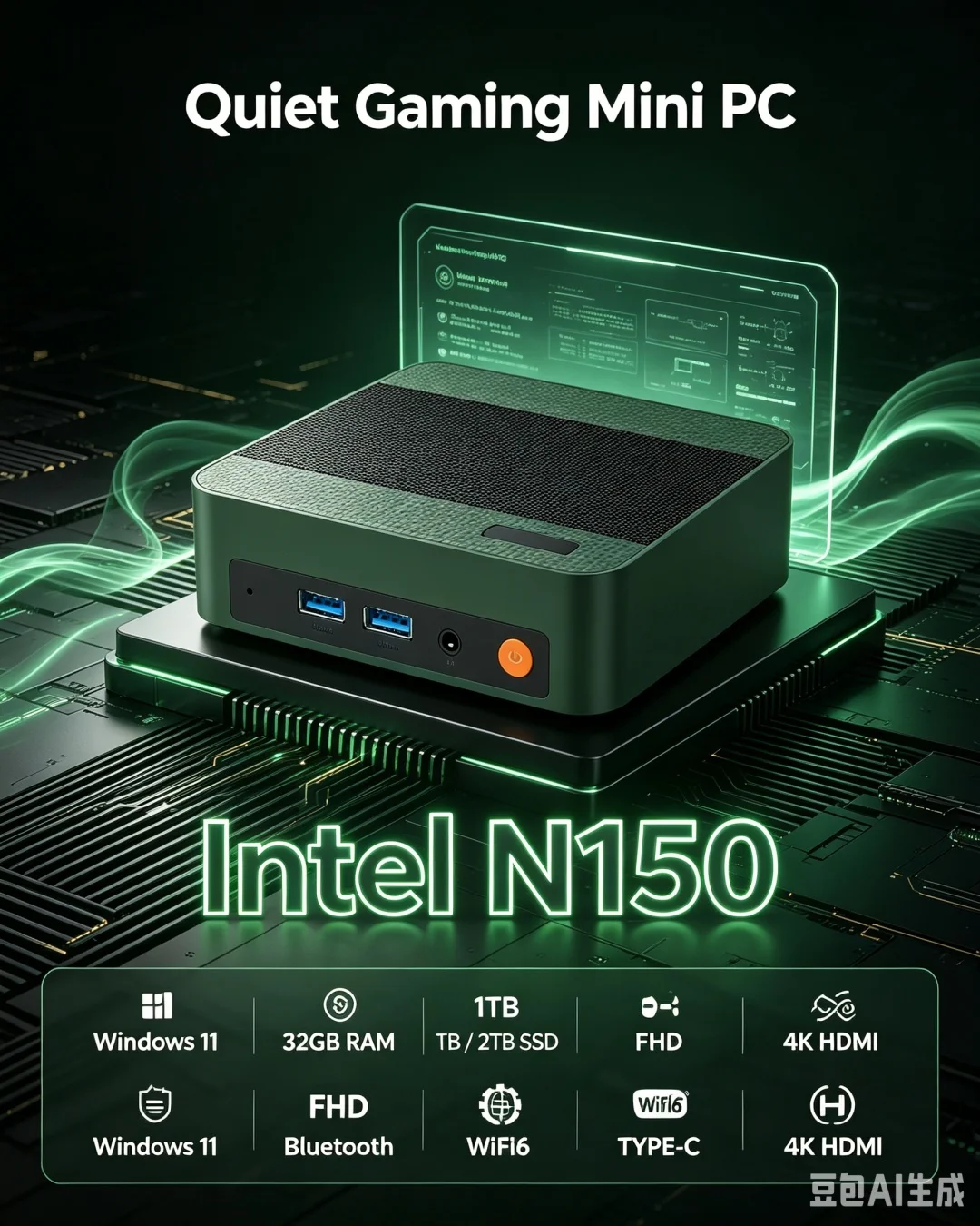 Canlı Çok Renkli Intel N150 Mi - Pc Gaming Editing incelemesi ve fiyatı