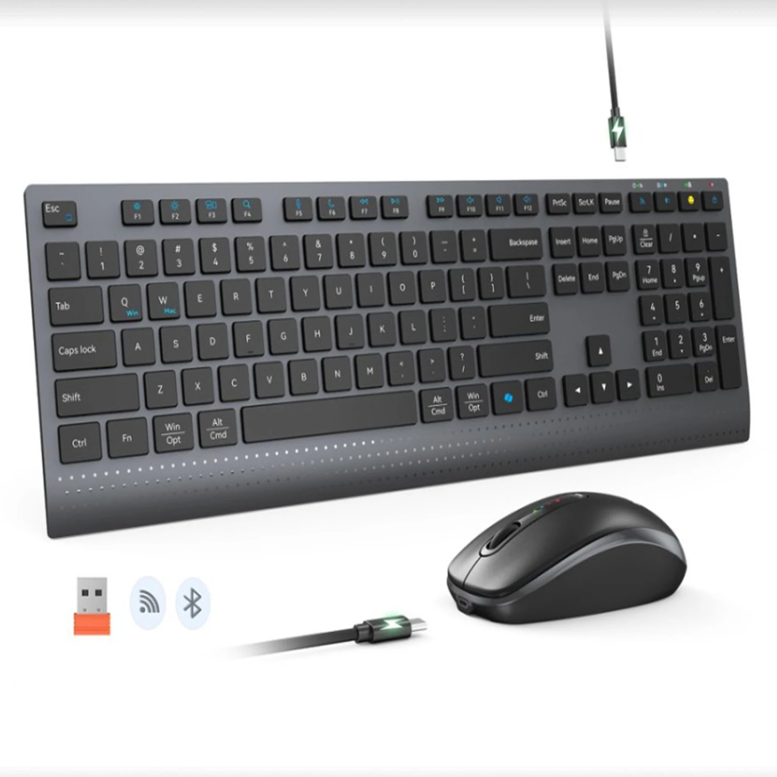 2.4G Bluetooth Çift Modlu Kabl - Pc Gaming Fullset incelemesi ve fiyatı