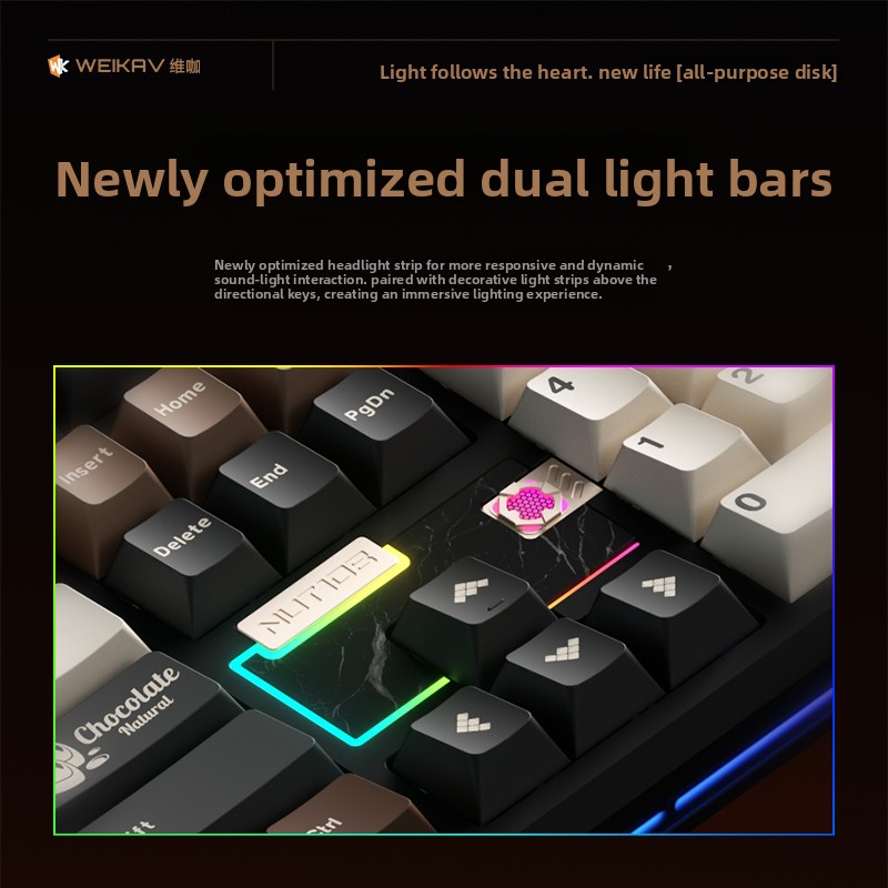 WEIKAV NUT108 Mekanik Klavye A - Pc Gaming Upgrades incelemesi ve fiyatı