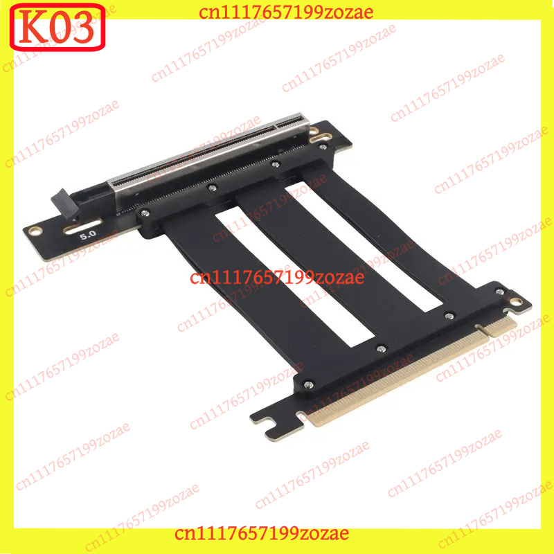 K03 PCIe 5.0 X16 90 Derece Yuv - Pcie Riser Cable incelemesi ve fiyatı