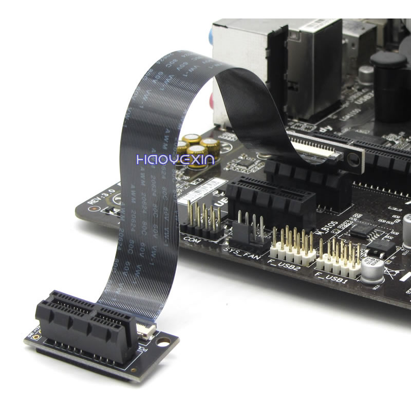 Pci-e 1X FPC Express yükseltic - Pcie Riser Cable incelemesi ve fiyatı