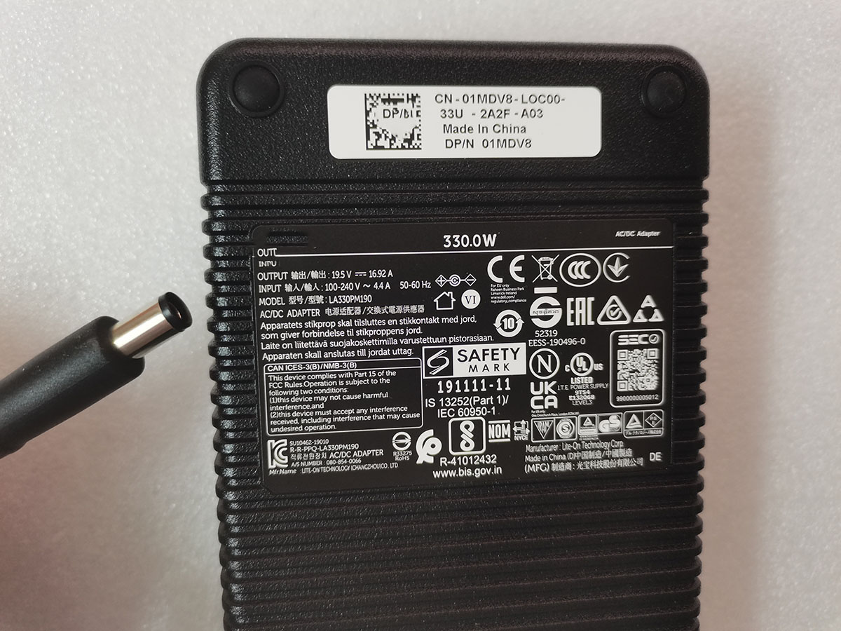 YENI Orijinal 330 W 19.5 V 16. - Pc Gaming Dell Alienware incelemesi ve fiyatı