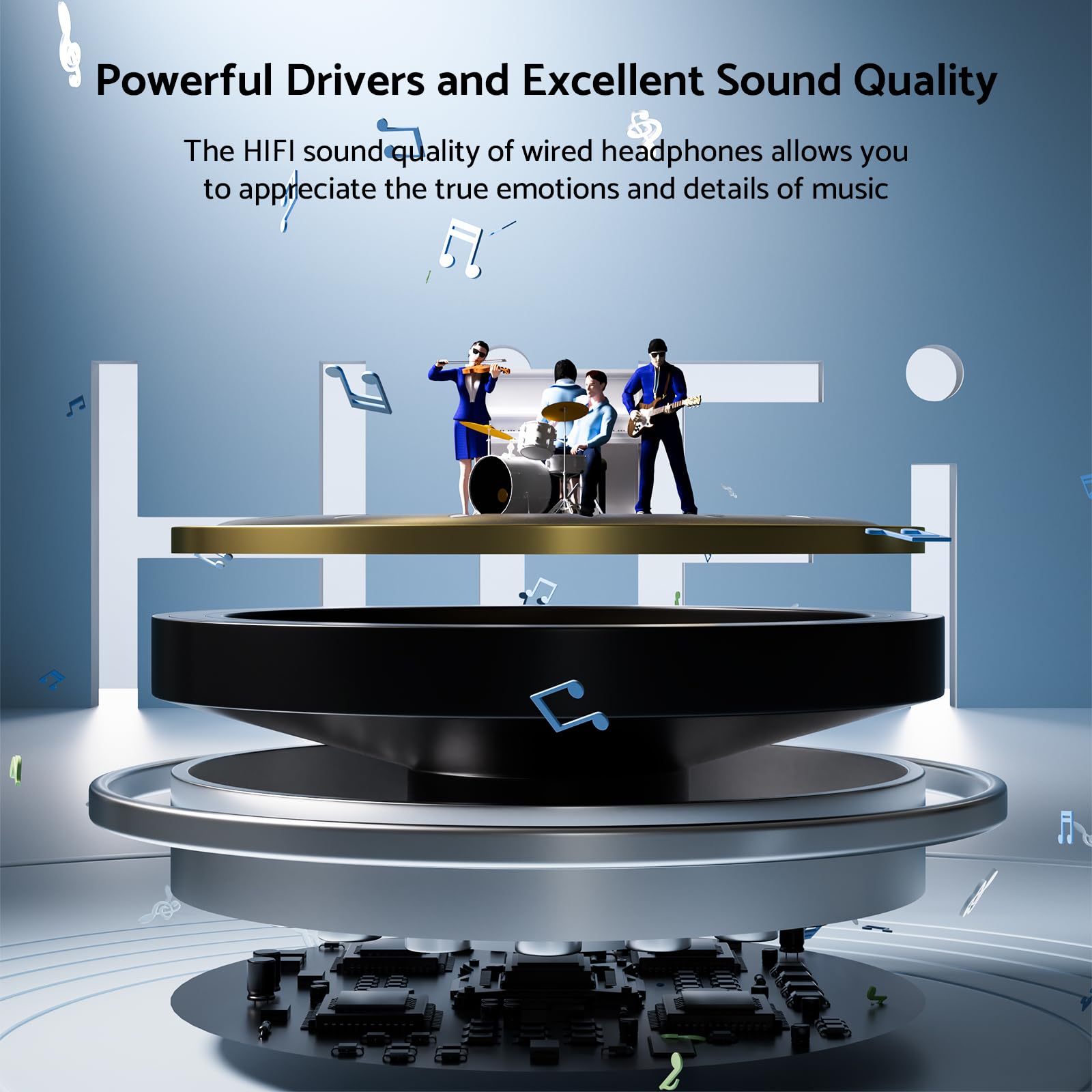 HiFi surround kulaklıklar bas  - Pc Gaming Earbuds incelemesi ve fiyatı