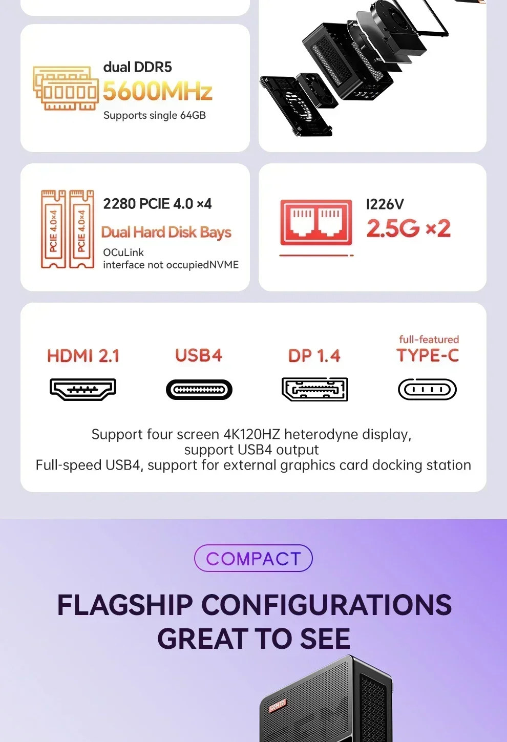 Aoostar GEM12 AMD Ryzen 7 8845 - Pc Gaming Ryzen incelemesi ve fiyatı