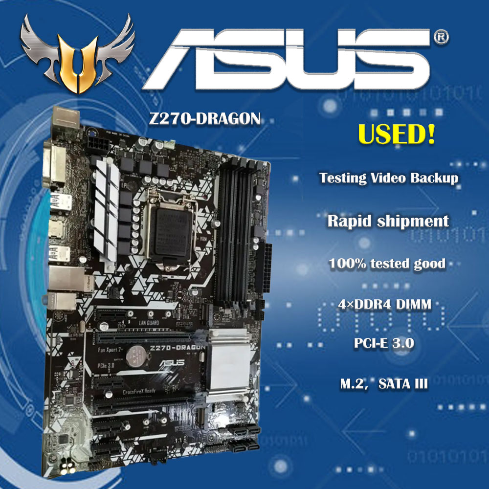 Anakart Asus PRIME Z270-DRAGON - Pc Gaming Intel Core I7 incelemesi ve fiyatı