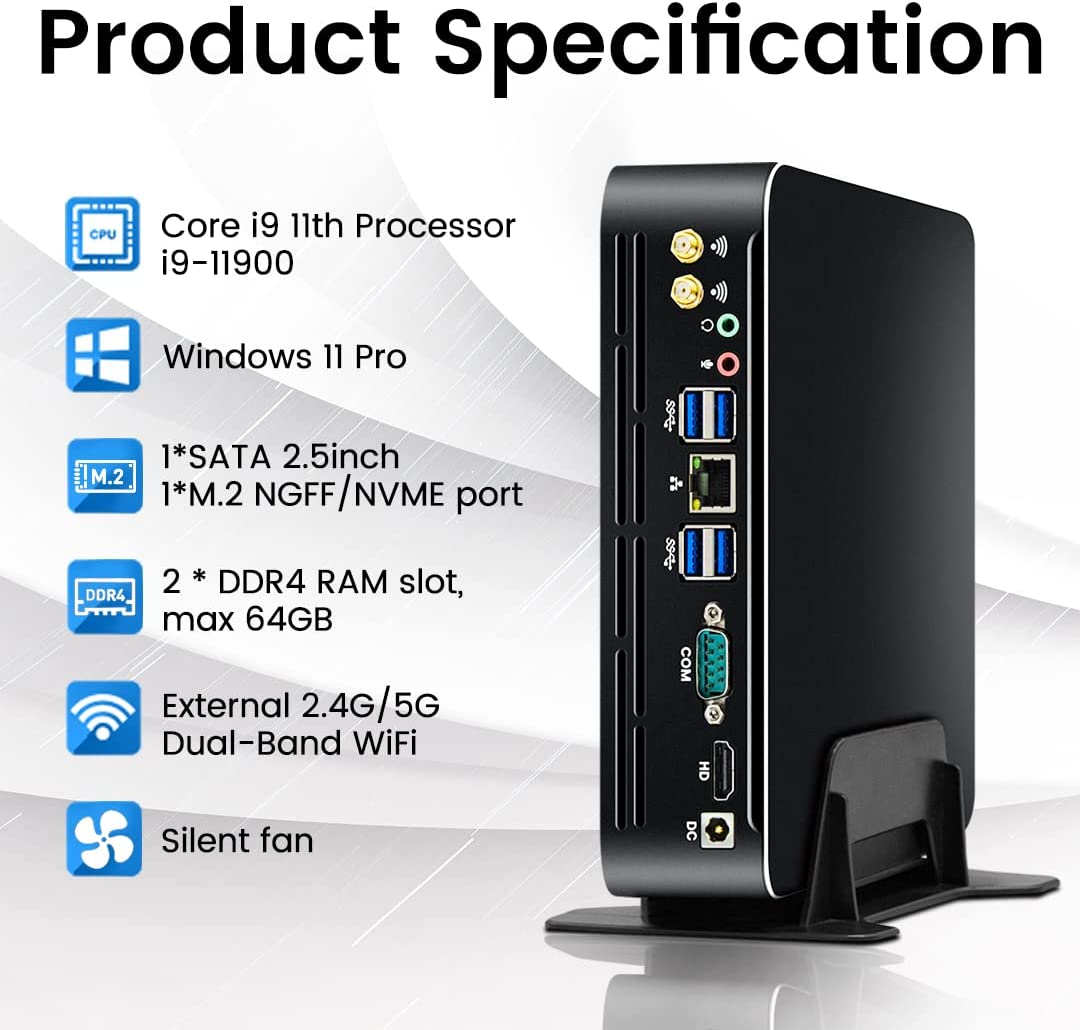 Partaker 11. Nesil Intel Mini  - Pc Gaming Intel Core I7 incelemesi ve fiyatı