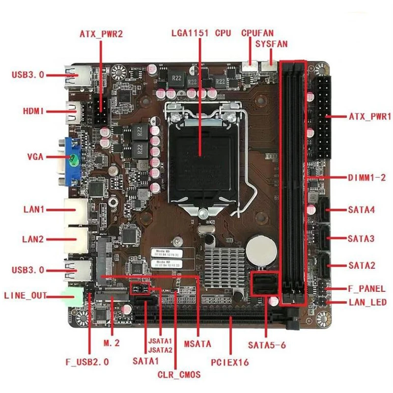B365 Mini-ITX Anakart LGA 1151 - Pc Gaming Intel Core I7 incelemesi ve fiyatı