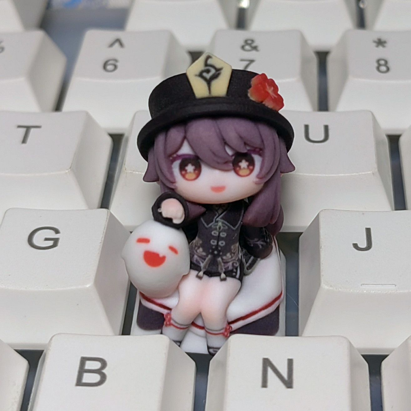 Genshin Impact Hu Tao Anime Co - Mechanical Keyboard incelemesi ve fiyatı