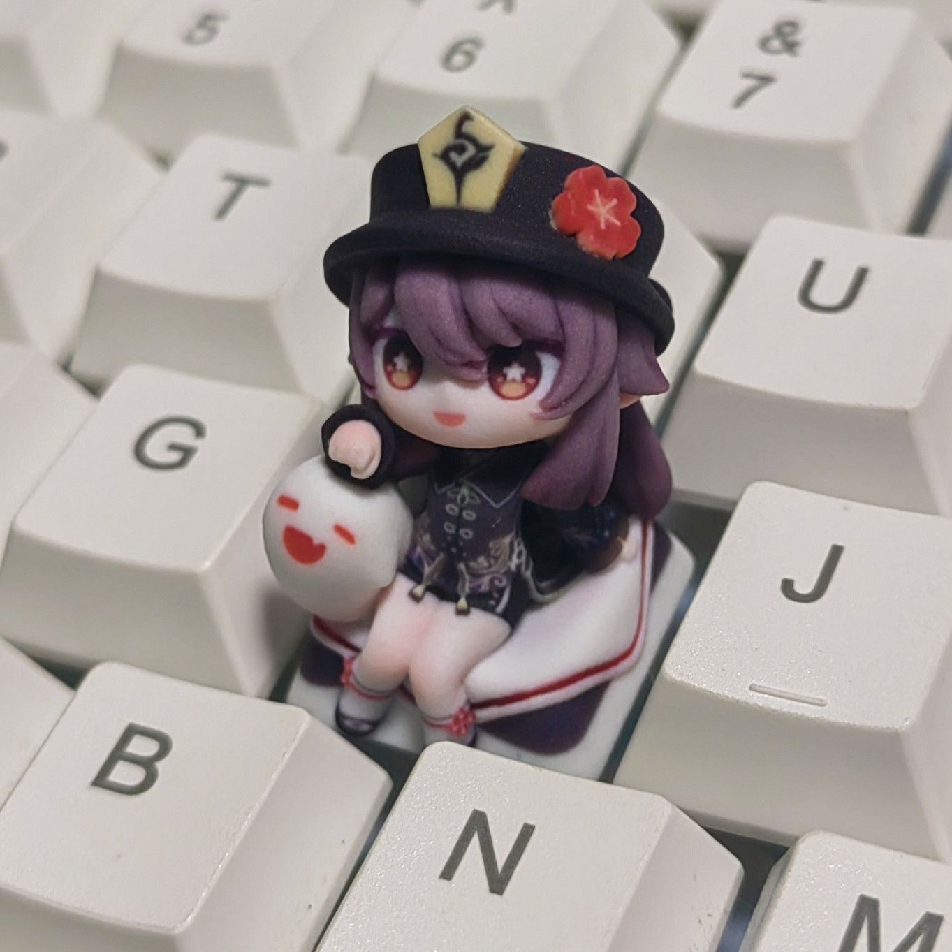 Genshin Impact Hu Tao Anime Co - Mechanical Keyboard incelemesi ve fiyatı