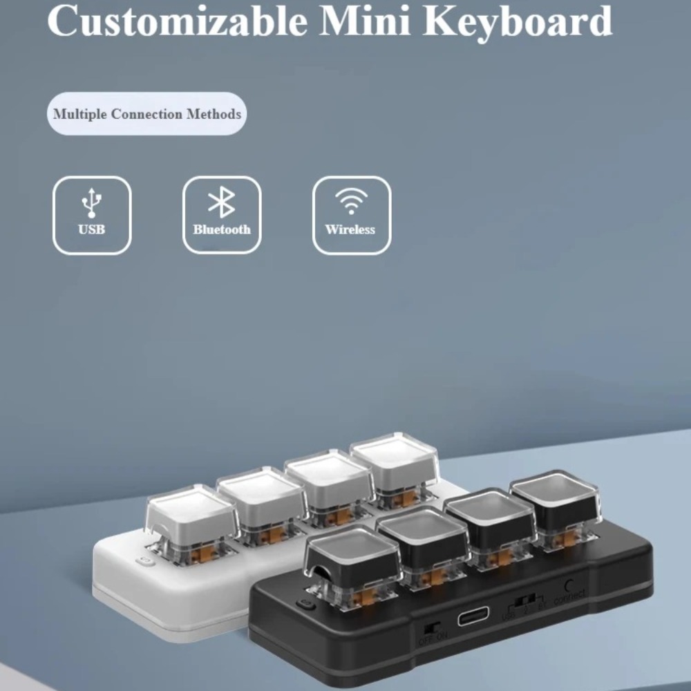 MK424Pro 4-Key Kablosuz Mini K - Pc Gaming Gratis incelemesi ve fiyatı