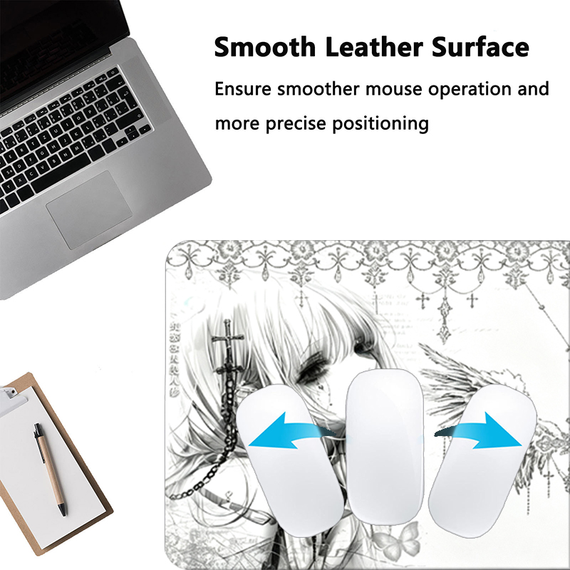 Deri Mousepad Siyah Beyaz Anim - Pc Gaming Upgrades incelemesi ve fiyatı